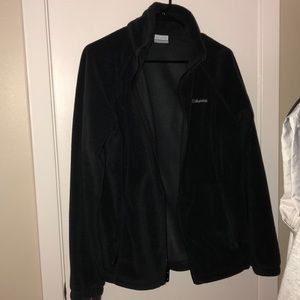 Columbia Black fleece jacket